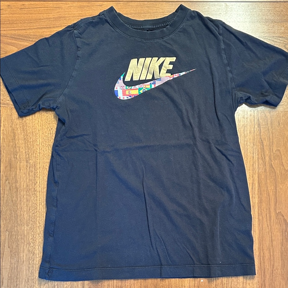 Nike Kids Dark Blue Graphic Tee